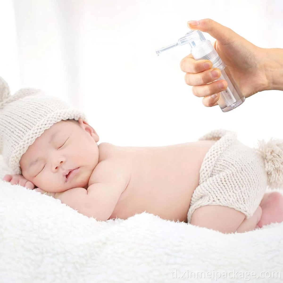 bote ng pulbos ng sanggol baby powder bottle